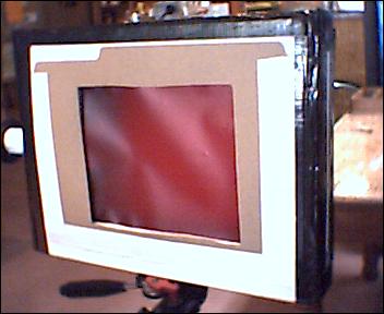 Star Party Red-Light Sign Box - Front View